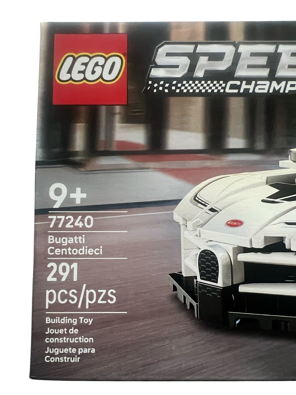 LEGO Speed Champions White Bugatti Centodieci Kids Toy Set. NEW in box. - Picture 8 of 11